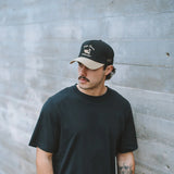 Huega House Vintage Swan Snapback Hat - High Profile