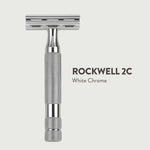Rockwell Razors - Traditional Double-Edge Safety Razor 2C - White Chrome