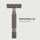 Rockwell Razors - Traditional Double-Edge Safety Razor 2C - Gunmetal