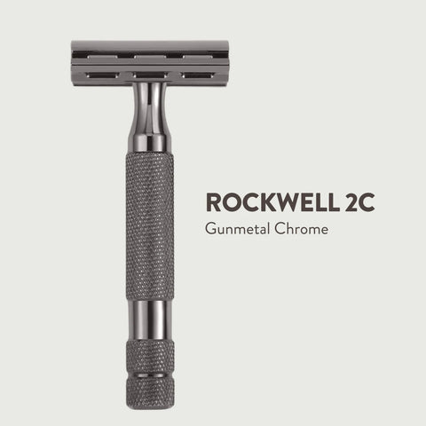 Rockwell Razors - Traditional Double-Edge Safety Razor 2C - Gunmetal