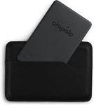 Chipolo Spot Pack – 1x Card Spot + 1x ONE Spot – Wallet Tracker & Key Finder for Apple Find My app (iOS only) – Bluetooth Tracker for Keys, Bags, Luggage (Black)