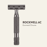 Rockwell Razors - Traditional Double-Edge Safety Razor 6C - Gunmetal Chrome