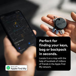 Chipolo Spot Pack – 1x Card Spot + 1x ONE Spot – Wallet Tracker & Key Finder for Apple Find My app (iOS only) – Bluetooth Tracker for Keys, Bags, Luggage (Black)