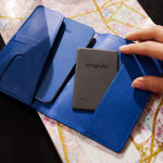 Chipolo Spot Pack – 1x Card Spot + 1x ONE Spot – Wallet Tracker & Key Finder for Apple Find My app (iOS only) – Bluetooth Tracker for Keys, Bags, Luggage (Black)