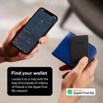 Chipolo Spot Pack – 1x Card Spot + 1x ONE Spot – Wallet Tracker & Key Finder for Apple Find My app (iOS only) – Bluetooth Tracker for Keys, Bags, Luggage (Black)