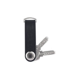 GRID SMRTKey - Black Leather Compact Minimalist Keychain