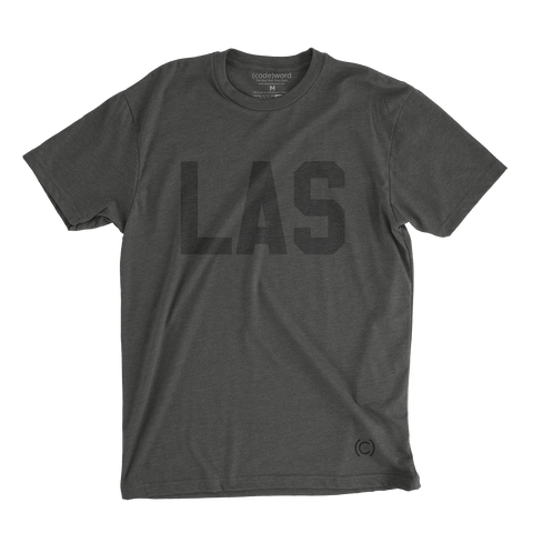 LAS Codeword Tee - Short Sleeve - Black