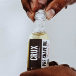 CRUX Supply Pre-Shave Oil with Hempseed 2 oz.