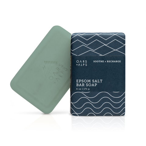 Oars + Alps Epsom Salt & Arnica Athlete Recovery Bar Soap 6 oz.