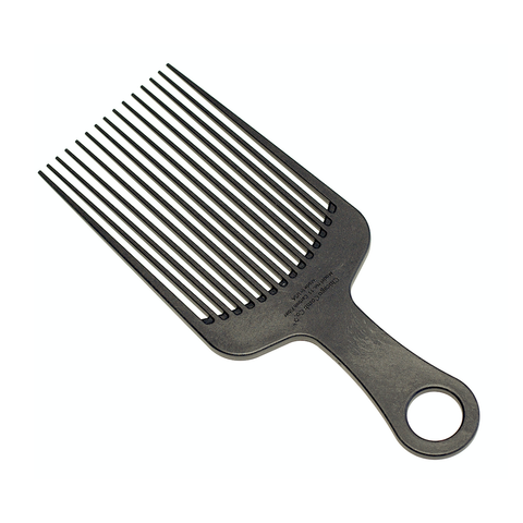 Chicago Comb - Model No. 11 - Carbon Fiber Detangling, Lift & Pick Comb
