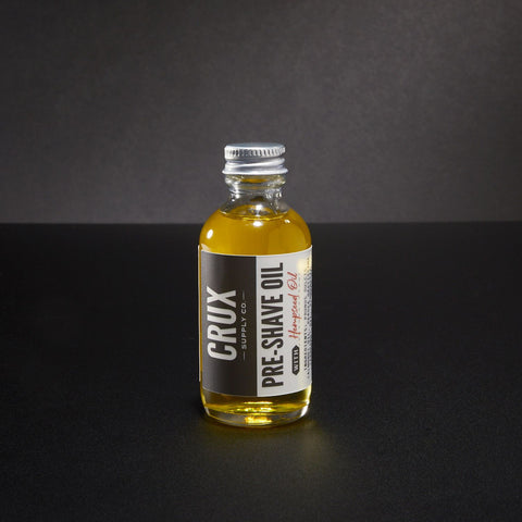 CRUX Supply Pre-Shave Oil with Hempseed 2 oz.